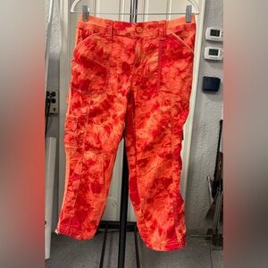 Style & Co Vibrant Tie-Dye Cargo Pants